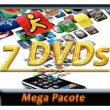 7 Dvd Aplicativos, Jogos, P/ Iphone,ipod,ipad