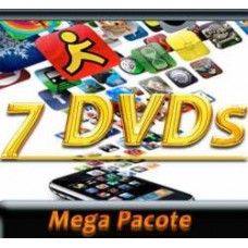 7 Dvd Aplicativos, Jogos, P/ Iphone,ipod,ipad