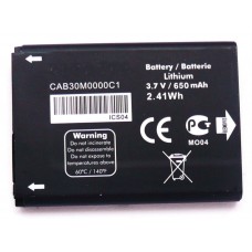 BATERIA CELULAR ALCATEL CAB30M0000C1 ONE TOUCH 206 209 255 355 383 508 600 708