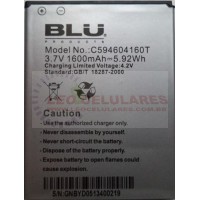 BATERIA BLU VIVO 4.3 D910  MODELO C594604160T  1600 MAH ORIGINAL