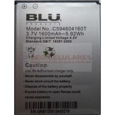 BATERIA BLU VIVO 4.3 D910  MODELO C594604160T  1600 MAH ORIGINAL