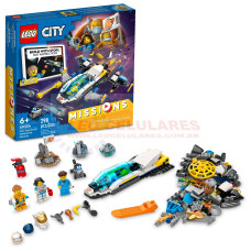 Lego 60354 City Missões Exploratórias da Espaçonave em Marte 298 Pcs