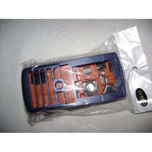 CARCAÇA SONY ERICSSON W880 PRETA COM LARANJA SIMILAR