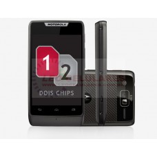SMARTPHONE DUAL CHIP MOTOROLA RAZR D1 XT918 PRETO ANDROID 4.1 DESBLOQUEADO - CÂMERA 5MP, DUAL TV