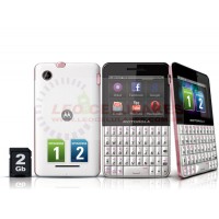 Celular Motorola EX119 Branco com Rosa Desbloqueado usado