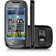 SMARTPHONR NOKIA C7 PRETO WI-FI GPS DESBLOQUEADO