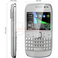 Smartphone Nokia E6 Prata wifi Gps Desbloqueado