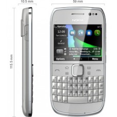 Smartphone Nokia E6 Prata wifi Gps Desbloqueado