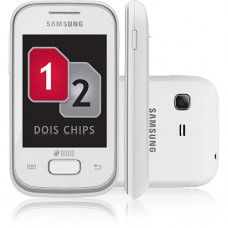 Smartphone Samsung Galaxy Pocket Duos GT-S5302 Desbloqueado  Branco usado