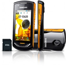 CELULAR DESBLOQUEADO SAMSUNG S5620 STAR 3G TOUCH C/ CÂMERA 3.2MP, GPS, MP3 PLAYER, RÁDIO FM, WIRELESS, BLUETOOTH E CARTÃO 2GB