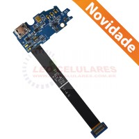 CABO FLEX RIBBON COM CONECTOR DE CARGA SAMSUNG I8730