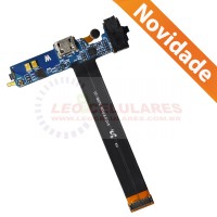 CABO FLEX RIBBON COM CONECTOR DE CARGA SAMSUNG I9070