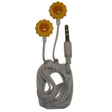 FONE MP3 PLUG P2 3,5MM MODELO FLOR