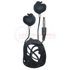 FONE MP3 PLUG P2 3,5MM MODELO PESSEGO