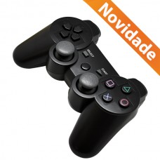 CONTROLE JOYSTICK PARA PS3 DUAL SHOCK PRETO