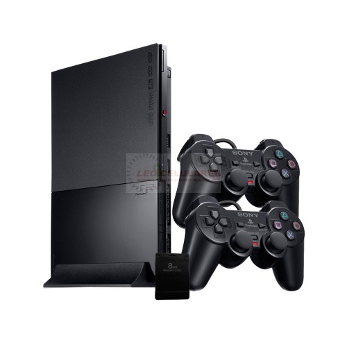 Playstation 2 Completo Na Promoção Ps2+ 02 Controles+ 5 Jogos+ Garantia!!