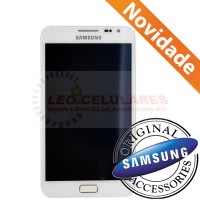 LCD SAMSUNG GALAXY NOTE I N7000 COM VISOR TOUCH SCREEN BRANCO