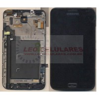 LCD SAMSUNG GALAXY NOTE I N7000 COM VISOR TOUCH SCREEN PRETO