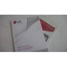 MANUAL DE USUARIO LG  C660H USADO