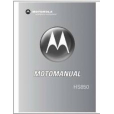 MANUAL DE USUARIO MOTOROLA HS850 USADO