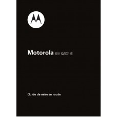 MANUAL DE USUARIO MOTOROLA EX112/EX115 USADO