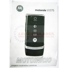 MANUAL DE USUARIO MOTOROLA W375 USADO