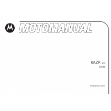 MANUAL DO USUARIO MOTOROLA RAZR V3I USADO