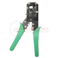 Alicate De Crimpar Crimpagem Corte Cabo Rede Conector Rj 11 Rj 12 Rj 45