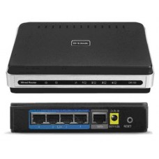 Roteador de Rede Banda Larga Dir-100 com 4 portas switch e firewall de dupla proteção integrados - com 3 anos de garantia - D-Link