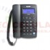 Telefone c/ Fio c/ Identificador de Chamadas, Viva-Voz e Bloqueador - TCF 3000 Preto - Elgin