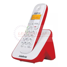 Telefone Sem Fio Digital Intelbras TS 3110 Vermelho
