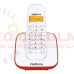 Telefone Sem Fio Digital Intelbras TS 3110 Vermelho