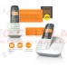 Telefone Sem Fio Duo A390 Identificador de chamadas, Agenda, Teclado luminoso, BRANCO - Gigaset