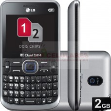 LG C397 dual chip Radio Tela de 2.3 Desbloqueado