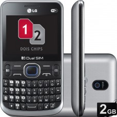 LG C397 dual chip Radio Tela de 2.3 Desbloqueado