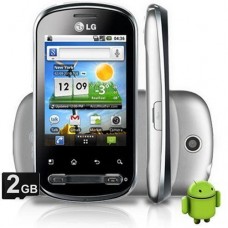 SMARTPHONE LG OPTIMUS P350 DESBLOQUEADO ANDROID 2.2 FROYO 3G WI-FI GPS CÂMERA 3.2 MP MP3 PLAYER RÁDIO FM