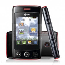 CELULAR LG T300 PRETO E VERMELHO FONE BLUETOOTH E CARTÃO 1GB