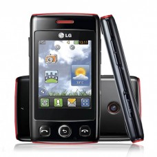 CELULAR LG T300 PRETO E VERMELHO FONE BLUETOOTH E CARTÃO 1GB