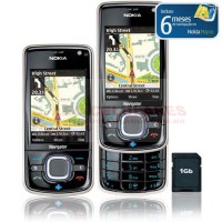 CELULAR NOKIA 6210 NAVIGATOR 3G GPS CÂMERA 3.2MP MP3 CARTÃO 1GB