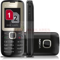 CELULAR NOKIA C2-00 DUAL CHIP PRETO USADO