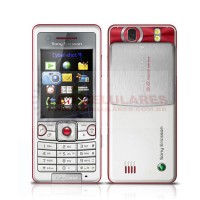 SONY ERICSSON C510 PRATA COM VERMELHO CÂMERA 3.2MP NOVO