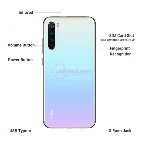 Smartphone xiaomi note 8 2 chips