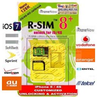 Chip Gevey R-SIM 8+ p/ iPhone 4S, 5 (iOS 6.0.1 > 6.1.4) (Suporta Chip de 128k / 256k / 512k)