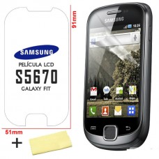 PELÍCULA PROTETORA DE TELA SAMSUNG S5670 GALAXY FIT FOSCA