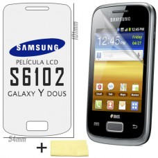 PELÍCULA PROTETORA DE TELA SAMSUNG GALAXY Y DUOS S6102 FOSCA